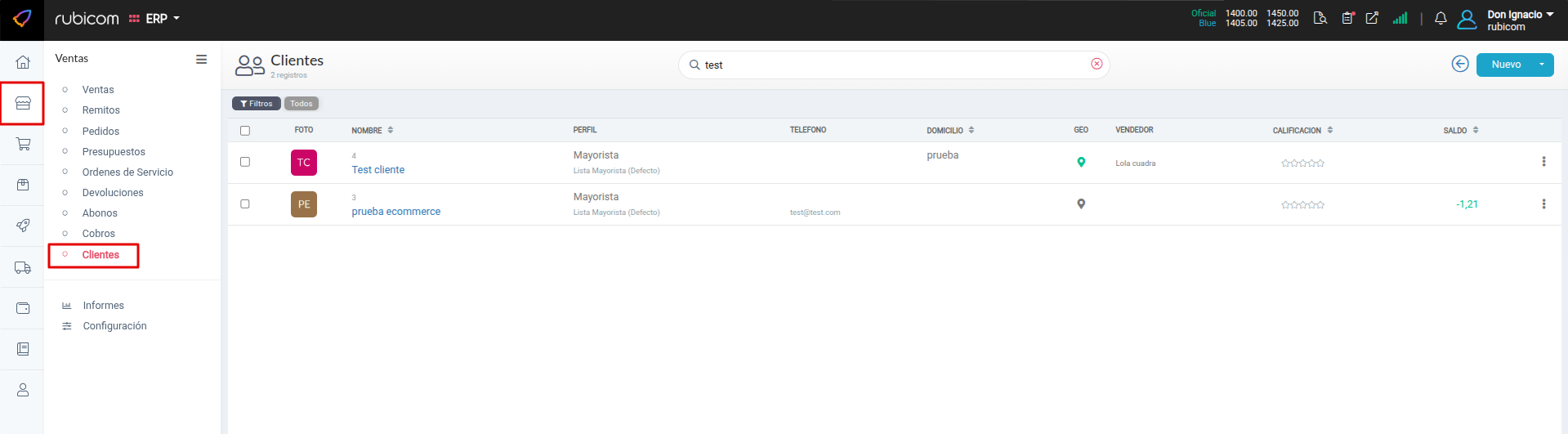Activación de la Geolocalización en Parámetros