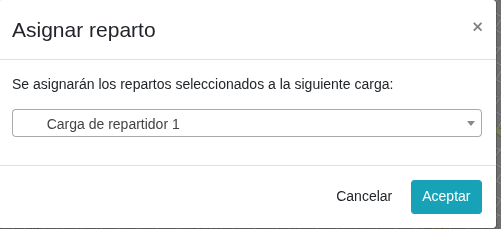Vista de Mapeo de pedidos con ubicación errónea