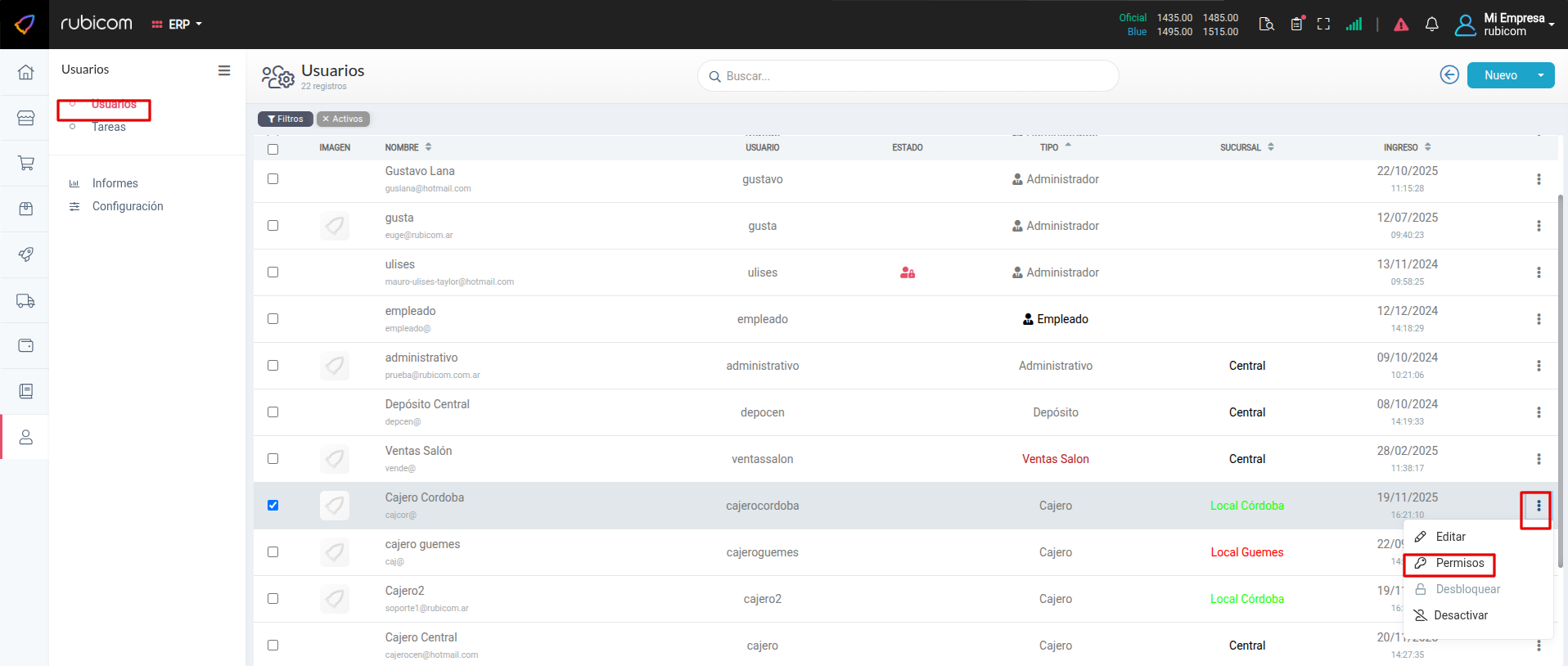 Formulario de nueva oferta, Paso 2: Tipo de oferta y Descuento
