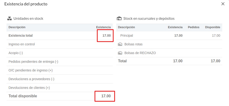 Descuento de stock por remito