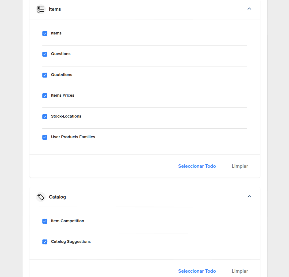 Selección de tópicos
