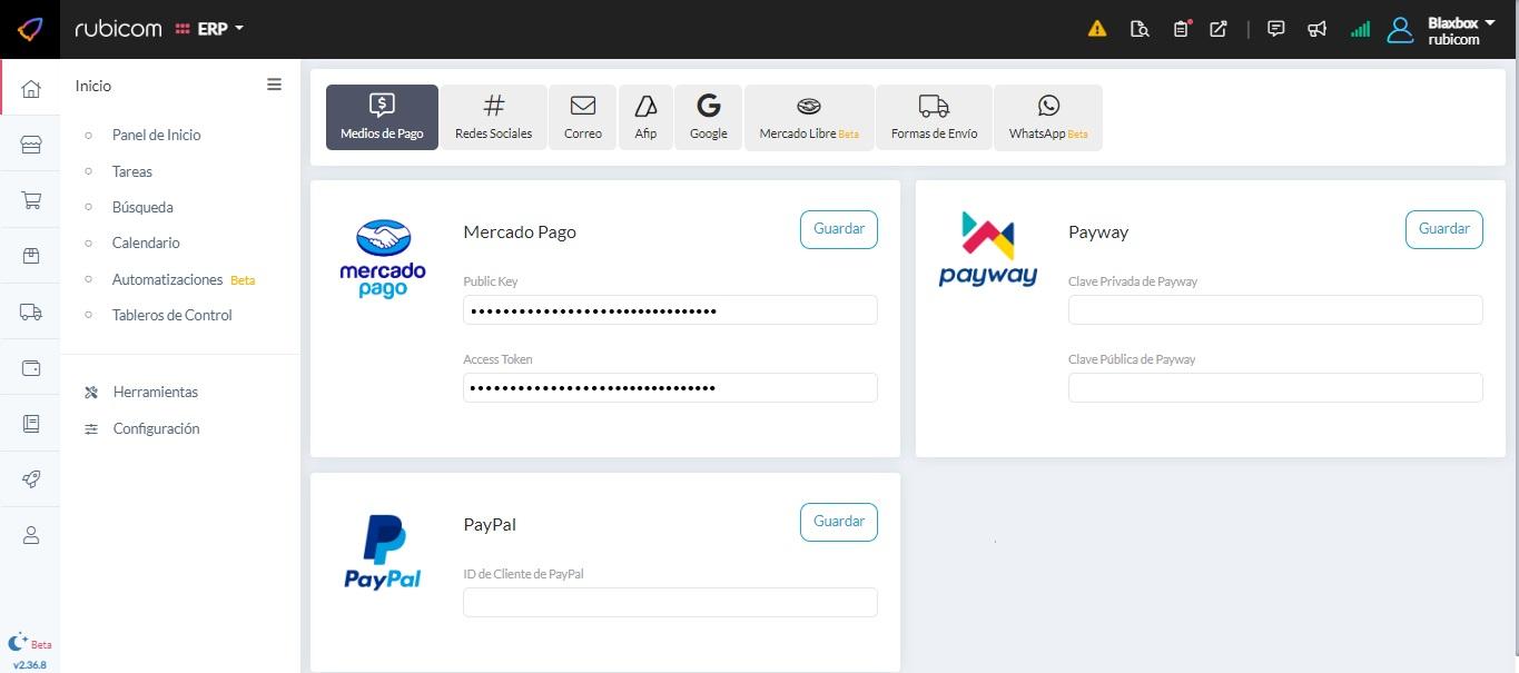 Integración Rubicom